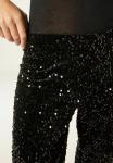 Брюки Calzedonia PALAZZO WITH SEQUINS, Black - фото 3