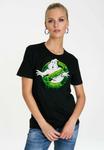 Футболка с принтом GHOSTBUSTERS SLIME LOGO LOGOSHIRT, черный - фото