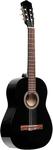 Акустическая гитара 4/4 classical guitar with linden top, black - фото