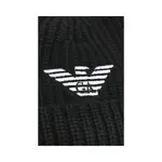 Шерстяная шапка Emporio Armani, черный - фото 4