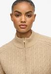 Джемпер Superdry & Co BRUSHED CABLE, Safari Beige Marl/Beige - фото 3