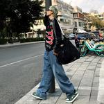 Обувь для скейтбординга Doraemon унисекс, Черный деним - фото 66