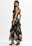 Платье макси VINTAGE FLORAL PRINT CHIFFON MAXI New Look, черный - фото 2