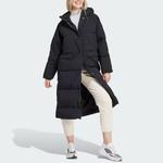 Пуховик женский черный Adidas - фото 4