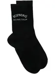 Носки с логотипом Iceberg, черный - фото