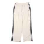 Брюки beckenbauer track pants 'beige black' Adidas, мультиколор - фото