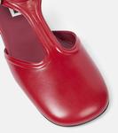 Кожаные балетки Jil Sander, Cedar Red - фото 5