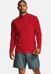 Рубашка с длинным рукавом Under Armour TECH 1/2 ZIP, цвет Dark Red - фото