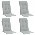 Подушка на стул Vidaxl, серый - фото 2