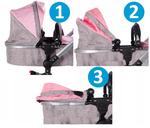 Коляска Для Кукол Deep С Сумкой Gondola, Серый X20S elektrostator - фото 10