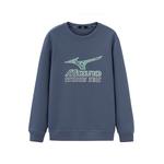 Унисекс свитшот Mizuno, синий - фото