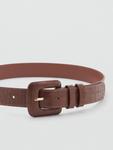 Ремень MANGO MAITE, Brown - фото 3