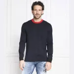 Свитер Scasius стандартного кроя Hugo, синий - фото 2