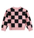 Хлопковый свитер в клетку Gertina Molo, Black Rose Check - фото 4