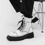 Мужские ботинки Cahhrrn X Martin Boot Men Beige Romon - фото 11