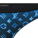 Плавательные шорты женские синие Louis Vuitton - фото 5