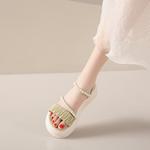 Пляжные сандалии женские Bull Charm, бежевый - фото 8