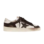 Кроссовки Golden Goose Stardan Black White, черный - фото