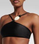 Украшенное бикини со средней посадкой Adriana Degreas, черный - фото 4