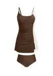 Комплект купальника Cupshe, Brown - фото 4