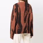 Свитер женский Kenzo, коричневый / черный - фото 4