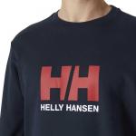 Helly-Hansen мужской свитер Hh Logo Crew 2.0 Helly Hansen, 597 Navy - фото 5