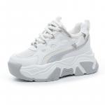 Женские кроссовки Mid Top Chunky POOQ, белый - фото