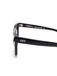 Off-White Eyewear солнцезащитные очки Lincoln в квадратной оправе, черный - фото 3