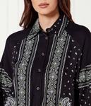 Рубашка Loose fit Pinko, черный - фото 4