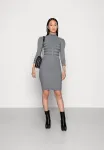Платье-Свитер Morgan, Gris Anthracite - фото 2