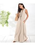 Длинное платье LA Angels, бежевый - фото