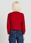 Джемпер Calliope CON TRECCE, Rosso/Red - фото 3