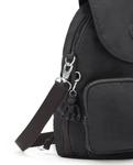Kipling Firefly up черный нейлоновый женский рюкзак, трансформируемый в сумку через плечо Kipling, черный - фото 5