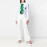 Рубашка женская синяя Prada - фото 2