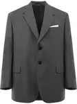 Классический блейзер Neil Barrett, серый - фото