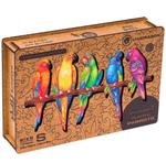 Деревянный пазл «Игривые попугаи» 100 деталей Унидрагон UNIDRAGON - фото 2