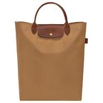 Сумка-шопер LONGCHAMP с тисненым логотипом - фото