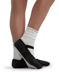 Балетки Daisy с широкой колодкой для девочек Capezio, черный - фото 5
