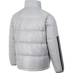 Пуховик мужской серый Adidas - фото 2
