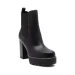 Ботильоны на широком каблуке Guess, черный - фото