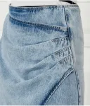 Джинсовая юбка Boss Orange, синий - фото 4