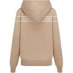 SS25 Кашемировый свитер Women's Khaki DIOR, бежевый - фото 3