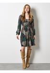 Платье Apricot PATCHWORK PRINT BOHO, Khaki - фото 2