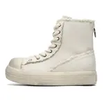 FAPAI Унисекс черно-белые берцы бежевые, цвет Beige - фото