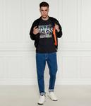 Футболка мужская Guess Jeans из органического хлопка с принтом, черный - фото 2