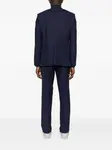 Шерстяной костюм Hugo, синий - фото 3