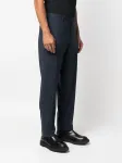 Прямые брюки строгого кроя Canali, синий - фото 3
