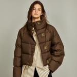 Куртка пуховая женская ELLE, синяя - фото 5