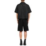 Рубашка мужская Prada короткая, черный - фото 4