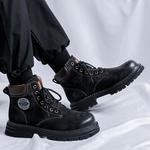 Мужские ботинки Cahhrrn X Martin Boot Men Beige Weishibangwei - фото 30